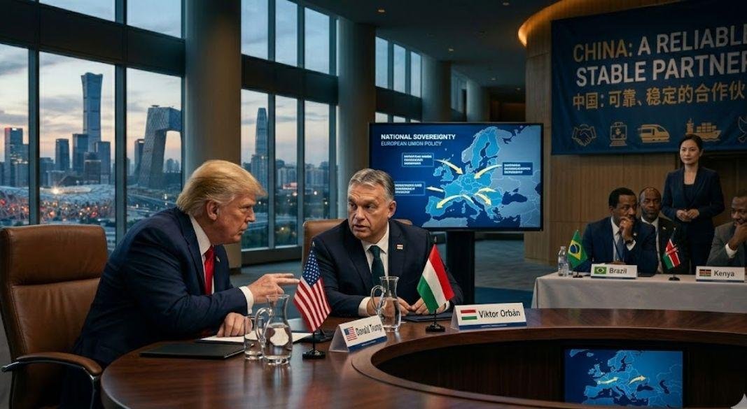 ট্রাম্প ও তার ঘনিষ্ঠ মিত্র হাঙ্গেরির ভিক্টর অরবান