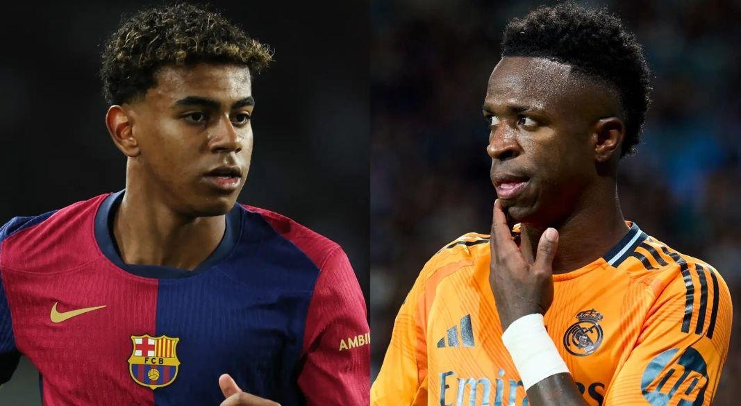 লামিন ইয়ামাল (বাঁয়ে) ও ভিনিসিউস জুনিয়র (ডানে) | ছবি: সংগৃহীত