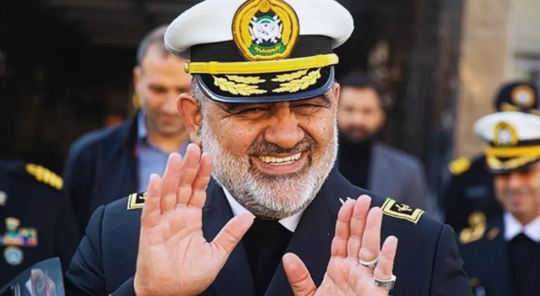 ইরানের নৌবাহিনী প্রধান রিয়ার অ্যাডমিরাল শাহরাম ইরানি।  ছবি: সংগৃহীত