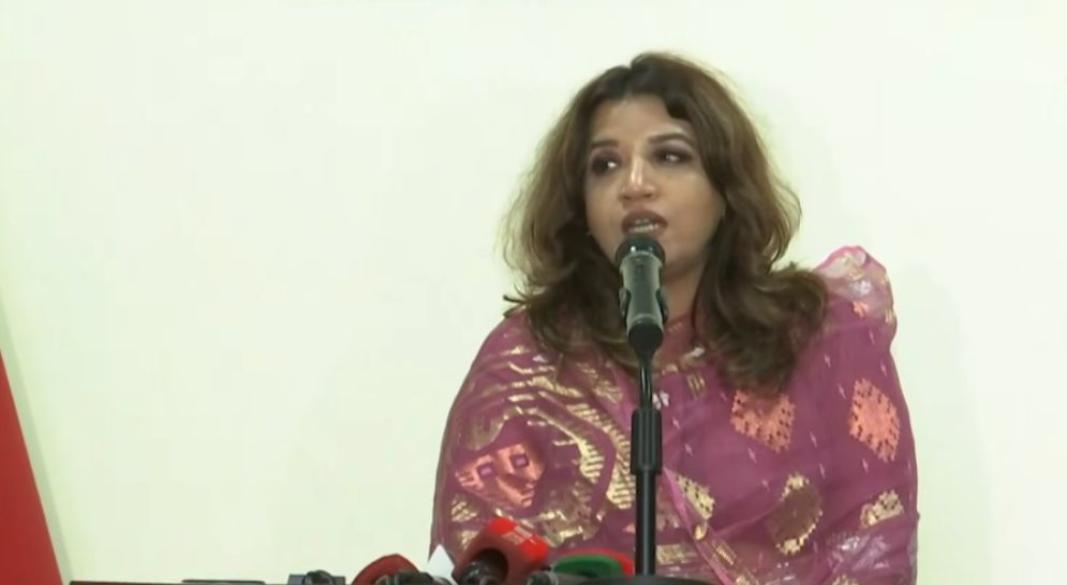পররাষ্ট্র প্রতিমন্ত্রী শামা ওবায়েদ | ছবি: সংগৃহীত