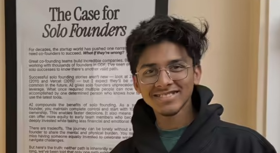 তরুণ উদ্যোক্তা ধ্রব্য শাহ । ছবি: সংগৃহীত