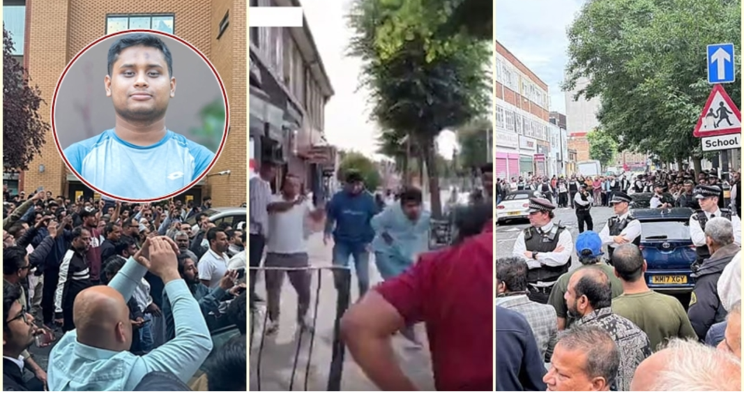 লন্ডনে এনসিপির সভা ঘিরে উত্তেজনা, ডিম নিক্ষেপ ও হাতাহাতি