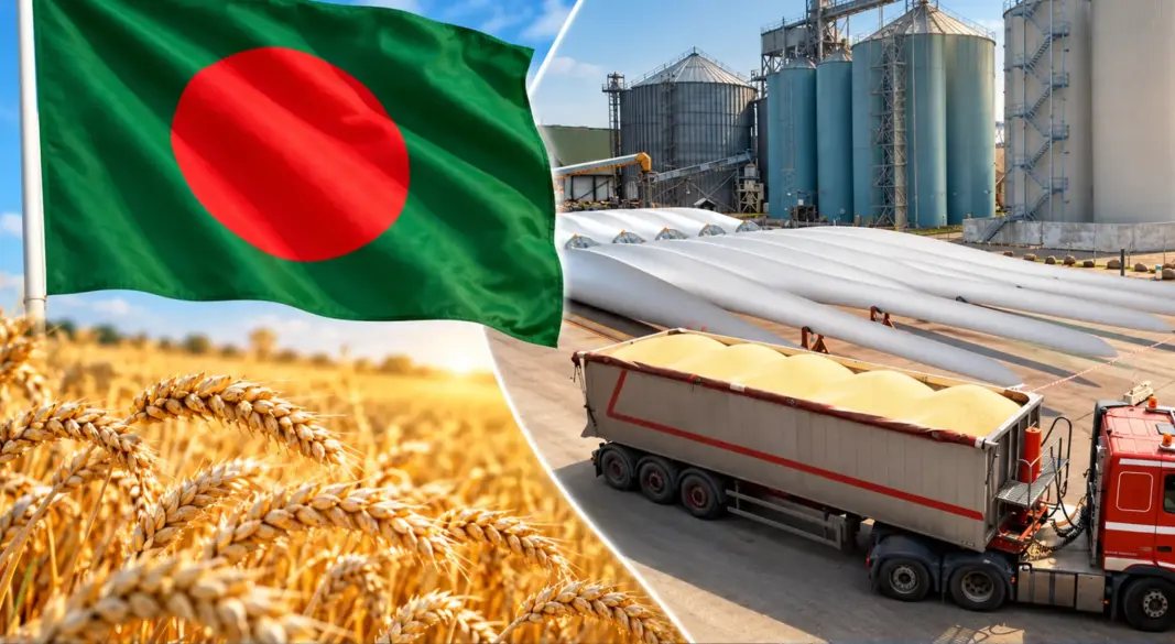 বাংলাদেশে পৌঁছাল যুক্তরাষ্ট্রের ১ লাখ ৭৫ হাজার টন গম, খাদ্যনিরাপত্তায় জোর