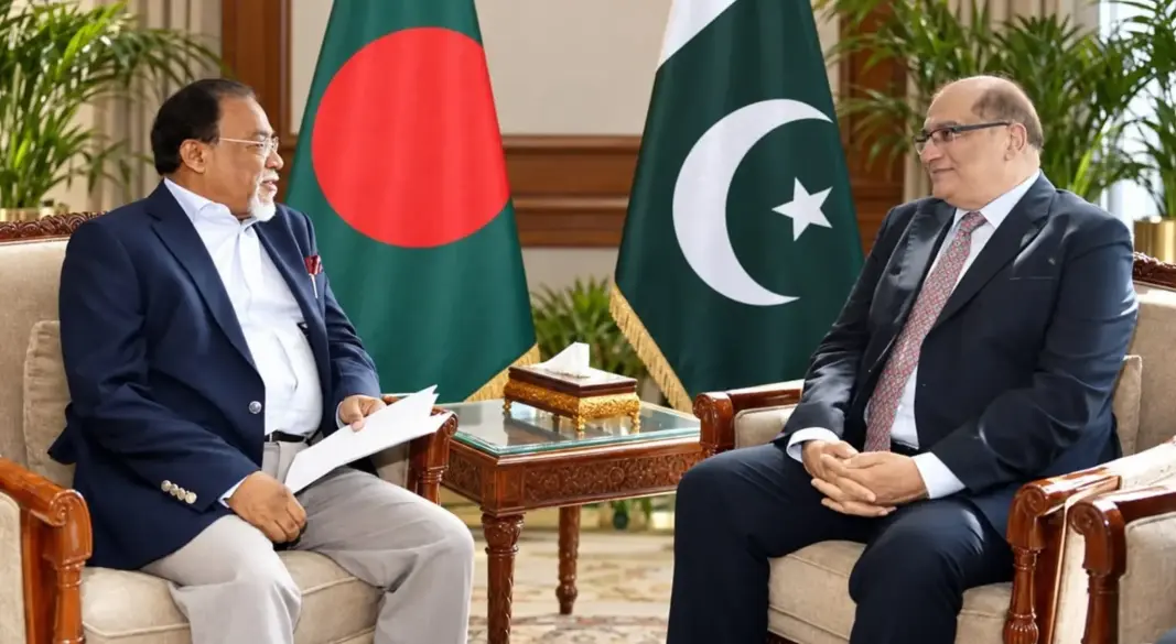 বাংলাদেশের সঙ্গে বাণিজ্য, শিল্প, সরকারি কর্মকর্তাদের প্রশিক্ষণ, স্বাস্থ্যসেবা ও শিক্ষা খাতে সহযোগিতা বাড়াতে আগ্রহ প্রকাশ করেছে পাকিস্তান।