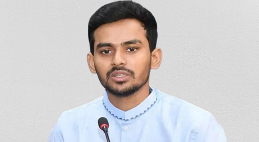 এনসিপির মুখপাত্র আসিফ মাহমুদ সজীব ভূঁইয়া। ফাইল ছবি