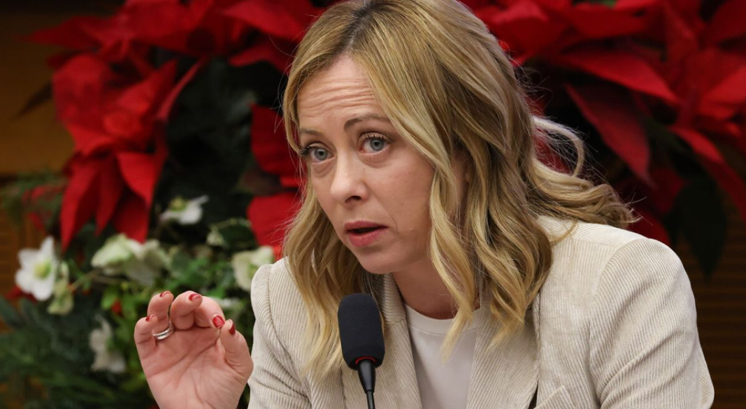 ইতালির প্রধানমন্ত্রী জর্জিয়া মেলোনি। ছবি: সংগৃহীত