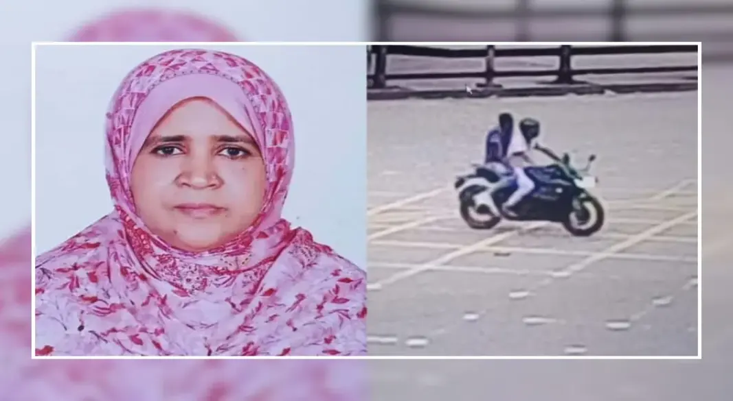 জাতীয় সংসদ ভবনের সামনে ছিনতাইকারীর ব্যাগ টান দেওয়ায় রিকশা থেকে পড়ে প্রধান শিক্ষক রনজিলা পারভিনের মৃত্যু হয়। ছবি: সংগৃহীত