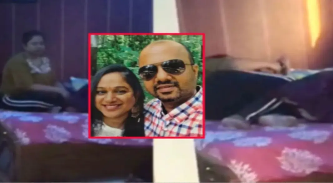 হত্যাকাণ্ডের শিকার অ্যানেস্থেটিস্ট ডা. কিরণ হোনান্নাভার এবং পুলিশ হেফাজতে থাকা তার স্ত্রী ডা. প্রিয়াঙ্কা। ছবি: সংগৃহীত