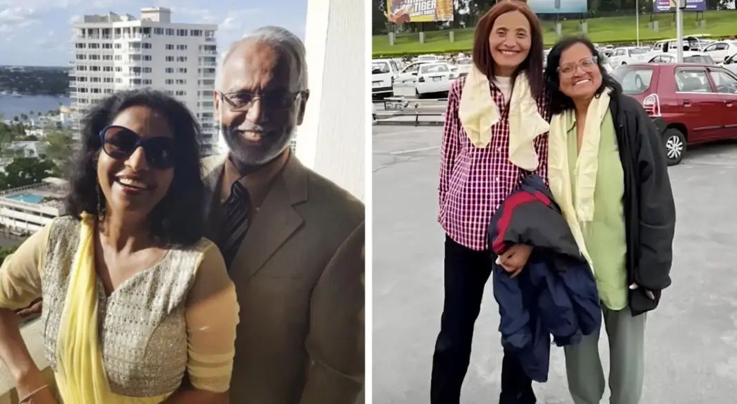 যুক্তরাষ্ট্রের লং আইল্যান্ডের রোজলিন হাইটসের বাসিন্দা অমিতা আমিন ও তার স্বামী
