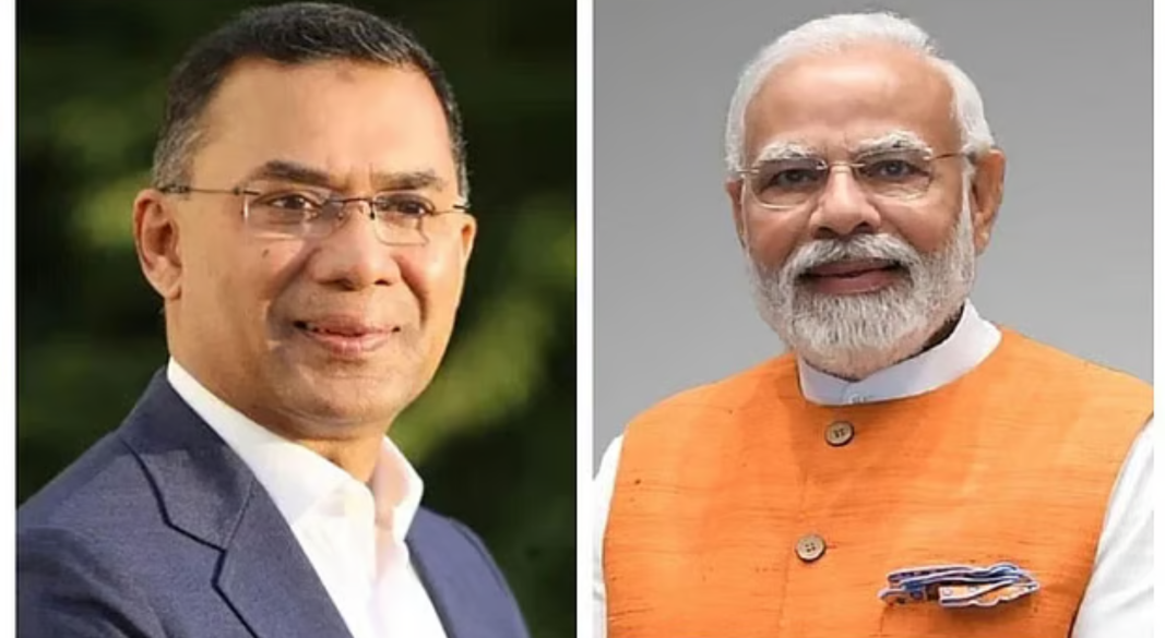প্রধানমন্ত্রী তারেক রহমান ও ভারতের প্রধানমন্ত্রী নরেন্দ্র মোদি। ছবি: সংগৃহীত