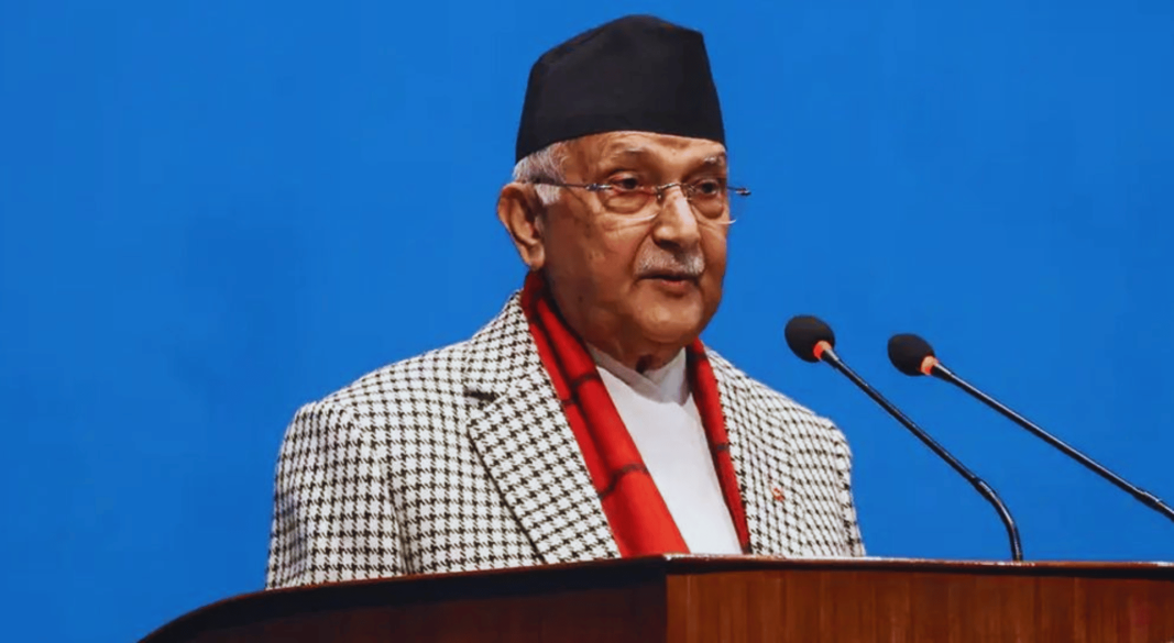 নেপালের সাবেক প্রধানমন্ত্রী কেপি শর্মা ওলি। ছবি: সংগৃহীত