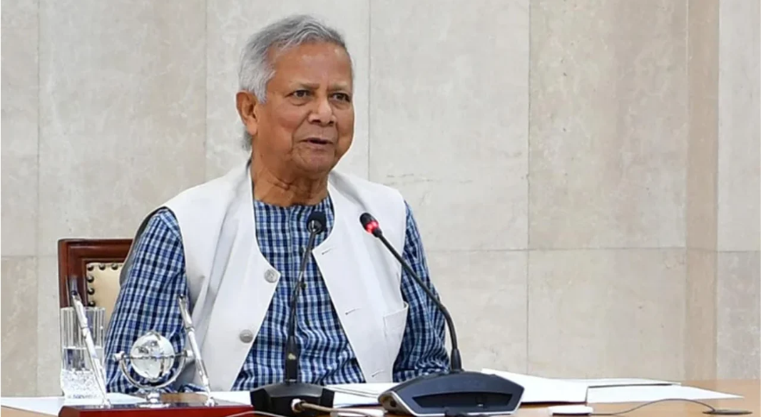 প্রধান উপদেষ্টা অধ্যাপক ড. মুহাম্মদ ইউনূস।