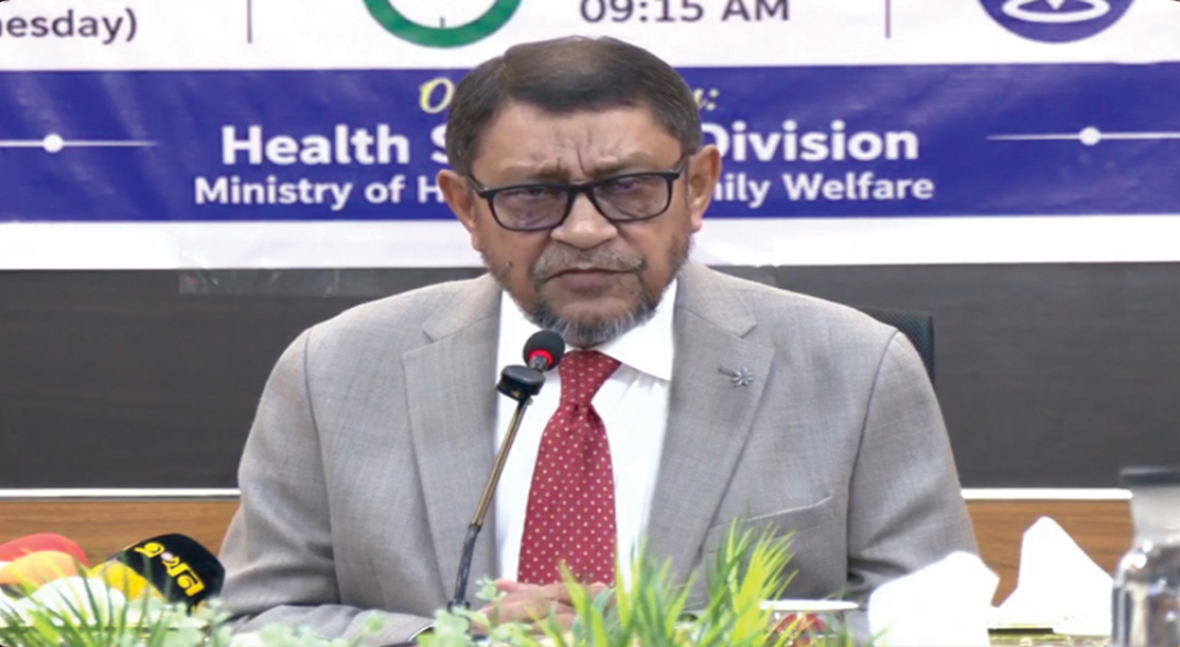 অবহেলা-দুর্নীতিতে বদলি নয়, চাকরিচ্যুতি: স্বাস্থ্যমন্ত্রী