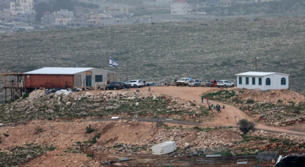 ইসরায়েল-অধিকৃত পশ্চিম তীরের রামাল্লার নিকটবর্তী শুকবা শহরের কাছে নতুন বসতি - ছবি রয়টার্স