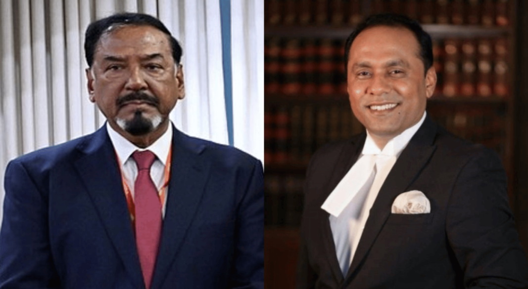 সংসদ সদস্য মেজর (অব.) হাফিজ উদ্দিন আহমদ (বীর বিক্রম) ও সংসদ সদস্য ও ভূমি প্রতিমন্ত্রী ব্যারিস্টার কায়সার কামাল