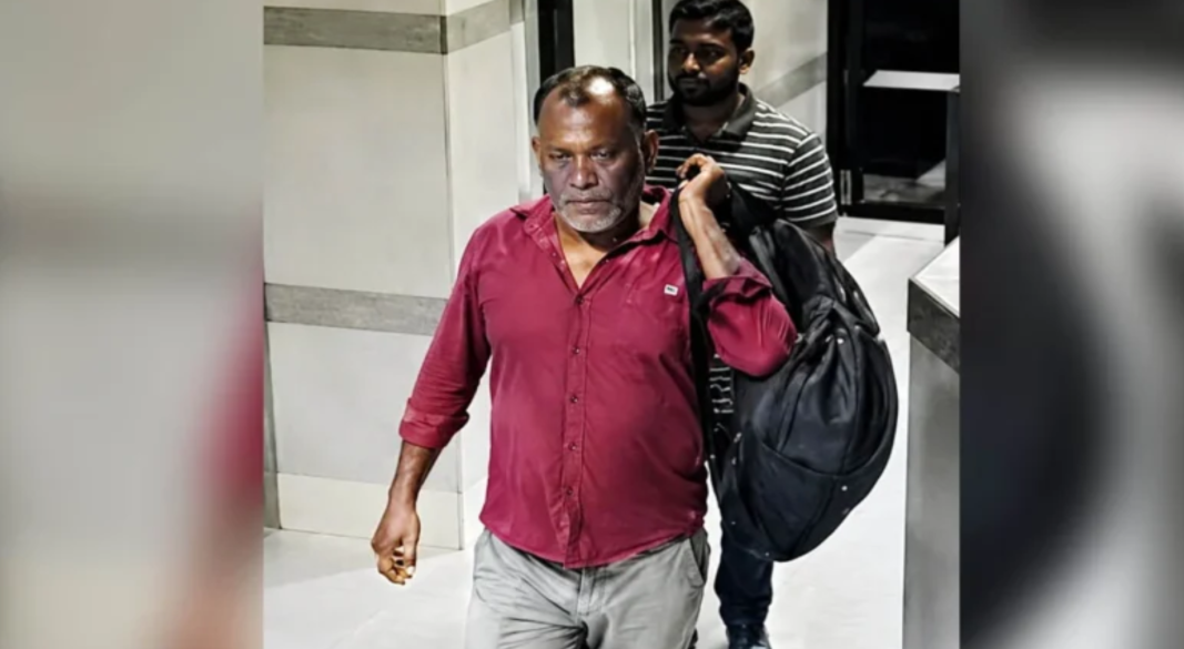 ছবিঃ সিসিটিভি ফুটেজে সন্দেহভাজন ব্যক্তি