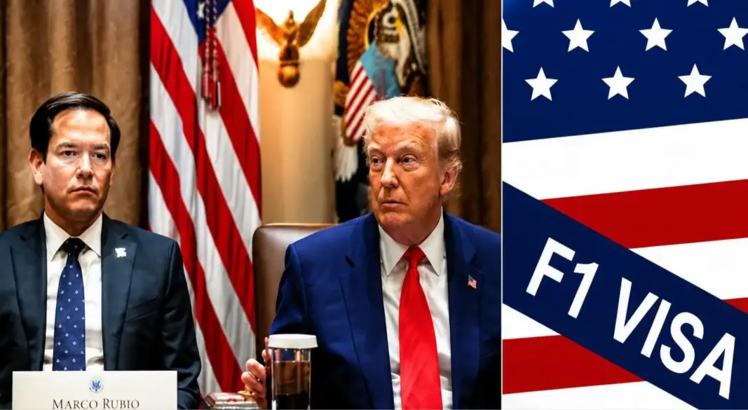 Trump and mark rubio ছবি: কোলাজ আমেরিকা বাংলা