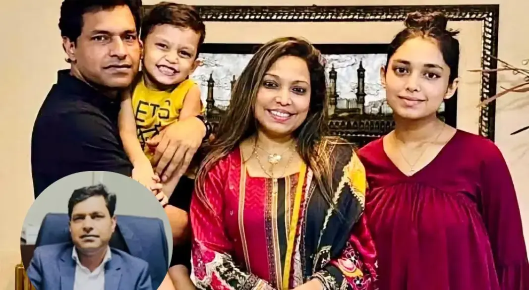 সাবেক ব্যাংক কর্মকর্তা মহিউদ্দিন খান ও পরিবার