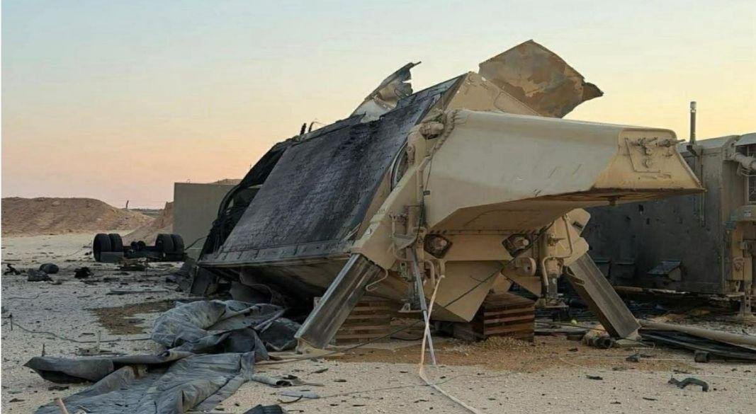 জর্ডানে অবস্থিত আকাশ প্রতিরক্ষা ব্যবস্থা ‘থাড’ পুরোপুরি ধ্বংস হয়ে গেছে।