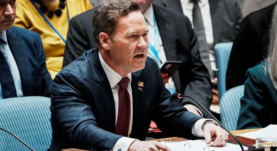 জাতিসংঘে মার্কিন প্রতিনিধি মাইক ওয়াল্টজ।