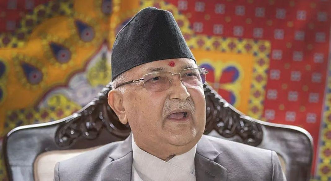 নেপালের সাবেক প্রধানমন্ত্রী কেপি শর্মা অলি। ছবি: সংগৃহীত
